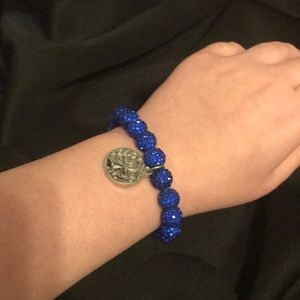 Blue Classic Rustic Cuff